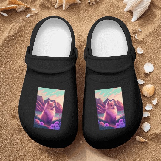 Pomeranian Nature Nurse Clogs