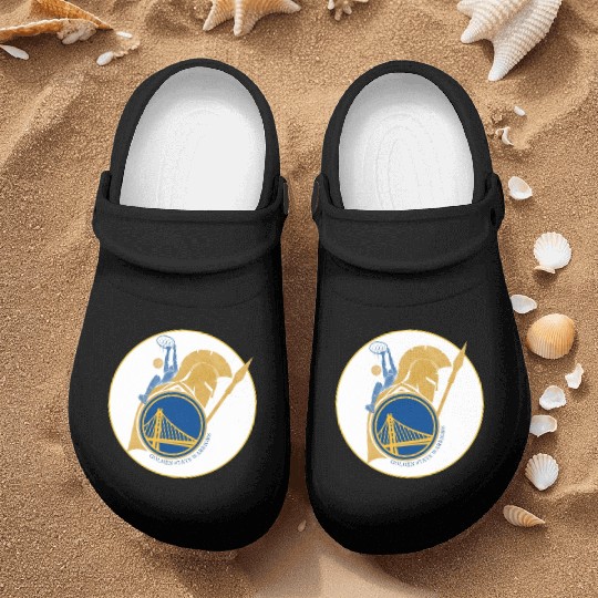 New Era Golden State Warriors Team Logo T-Shir Nurse Clogs