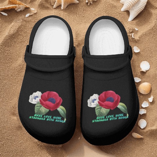 Embracing Romance with the Rose Nurse Clogs