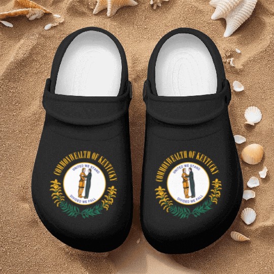 State Of Kentucky Flag Ky Kentuckian Flags Nurse Clogs
