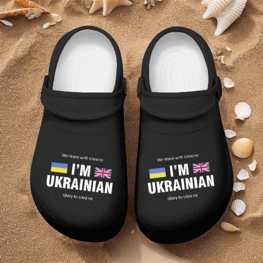 The Great Britain - Ukraine. I am Ukrainian Nurse Clogs