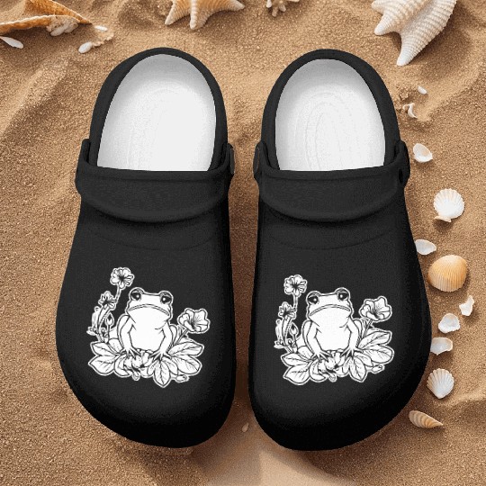 Frog Amphibian Toad Nurse Clogs