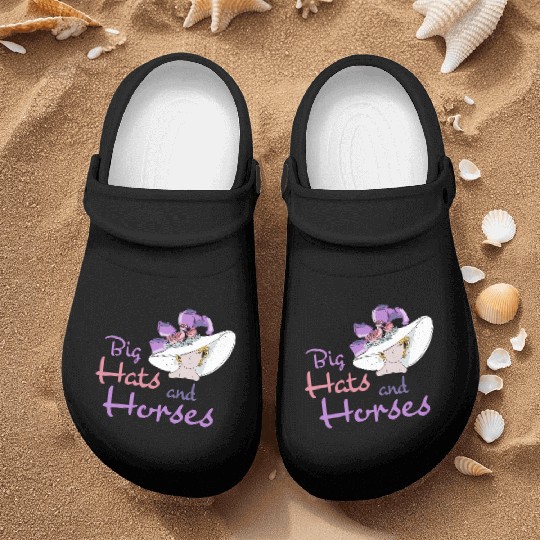 Big And Horses Derby Day Kentucky 2022-2023 Derby Nurse Clogs