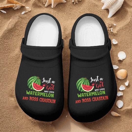 Just A Who Loves Watermelon And Ross Chastain Nurse Clogs