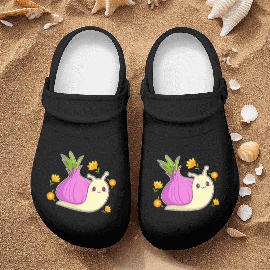 Aesthetic Kawaii Onion Nurse Clogs