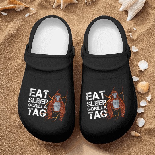 Gorilla Tag Vr Gamer Nurse Clogs For Teen Eat Sleep
