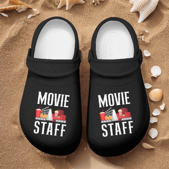Movie Night Movie Movie Party Nurse Clogs