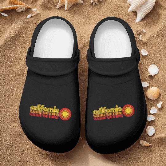 California Sweet 70S Sun Nurse Clogs