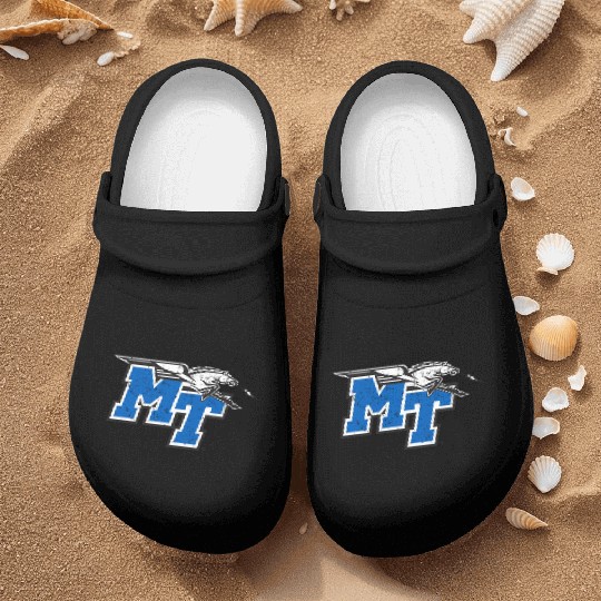 Middle Tennessee State e Raiders Distressed Nurse Clogs