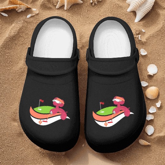 Summer Golf Balloon Dog Nurse Clogs