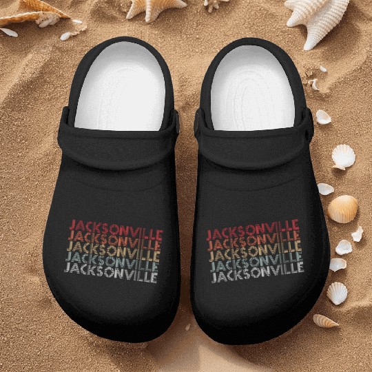 Jacksonville Florida Rainbow City Nurse Clogs