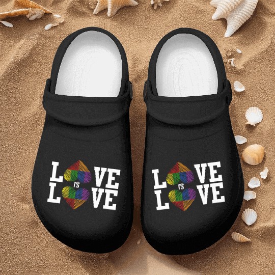 LOVE IS LOVE Nurse Clogs