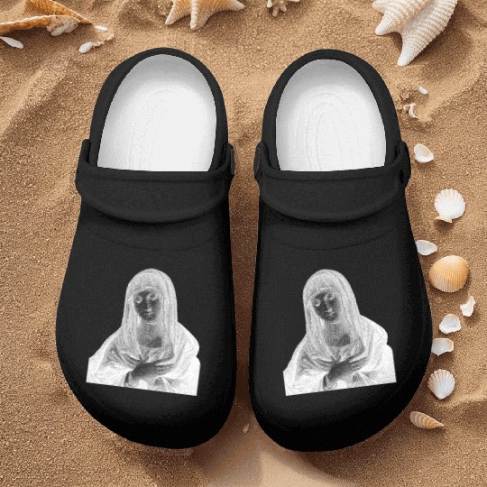 Our Lady Of Guadalupe Virgin Mary Nurse Clogs
