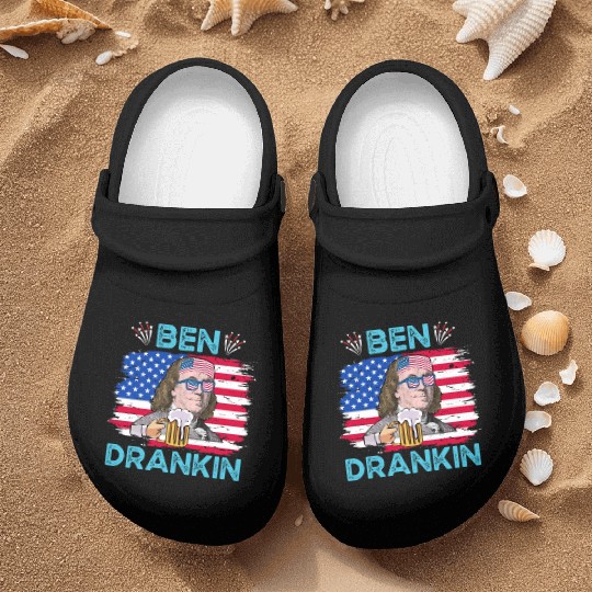 Ben Drankin US President Independence Day Nurse Clogs