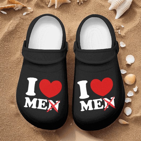 I Love Me I Heart Me Motivational Self Love Men Nurse Clogs