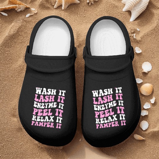 Cute Licensed Esthetician Skincare Nurse Clogs