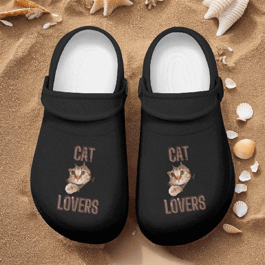 CAT LOVERS Nurse Clogs