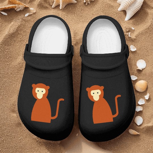 Brown Monkey Nurse Clogs