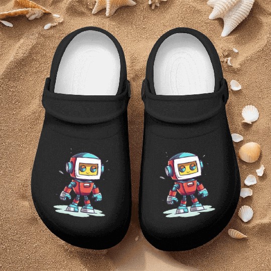 Robot Baby Robotic Future Engineer Technology Nurse Clogs