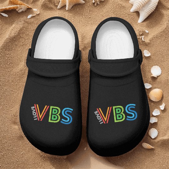 I Love VBS Vacation Bible School Crew Church Nurse Clogs