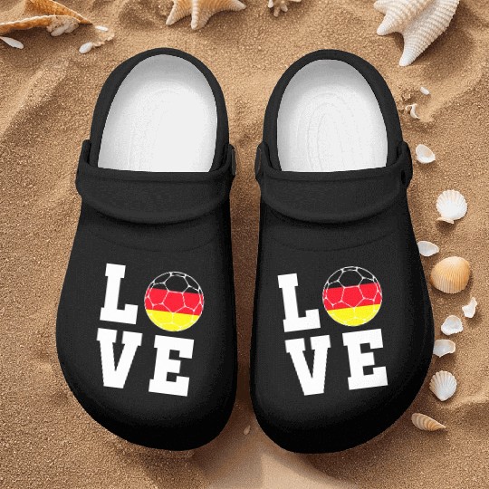 Germany World Cup Nurse Clogs