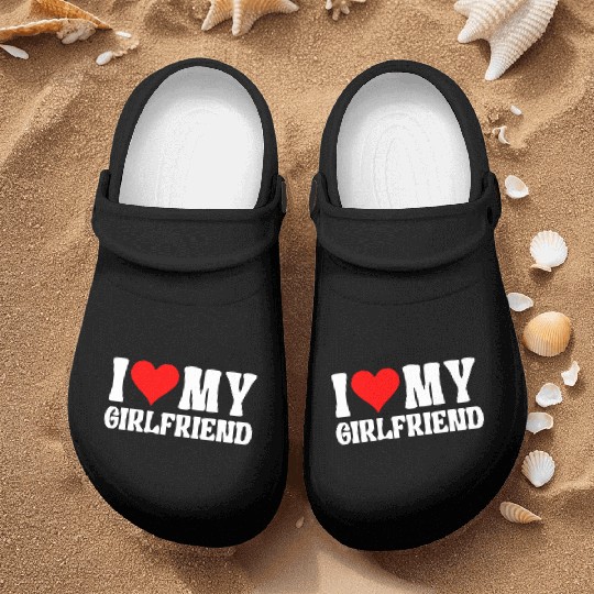 I Love My Girlfriend - I Heart My Girlfriend Class Nurse Clogs