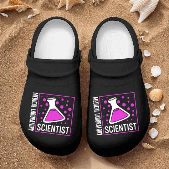Science Nurse Clogs, Medical Laboratory Scientist Nurse Clogs,