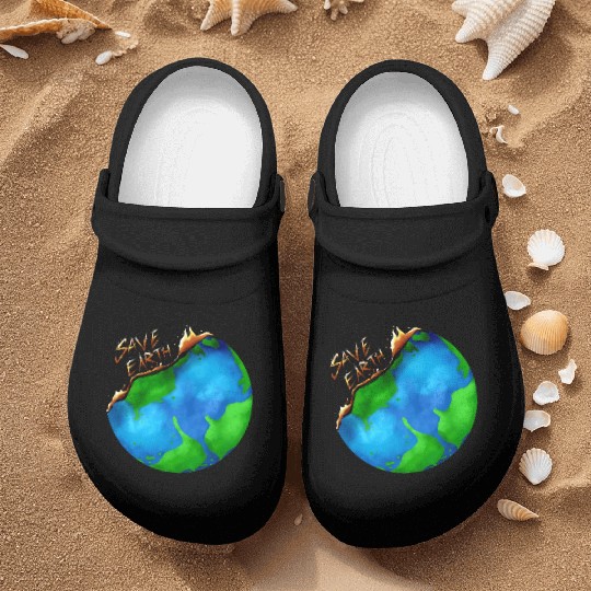 Burning Earth Globe Save Earth For Earth Day Nurse Clogs