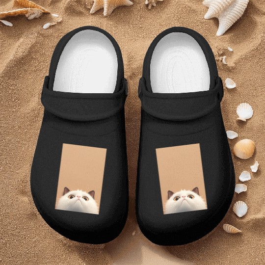 Cranky Whiskers - Adorable Grumpy Cat Nurse Clogs