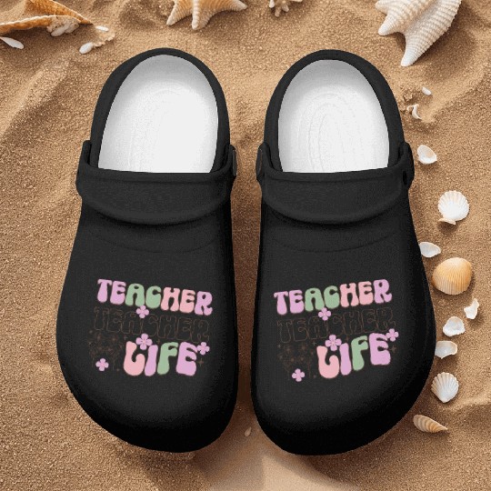 Teacher Life Nurse Clogs
