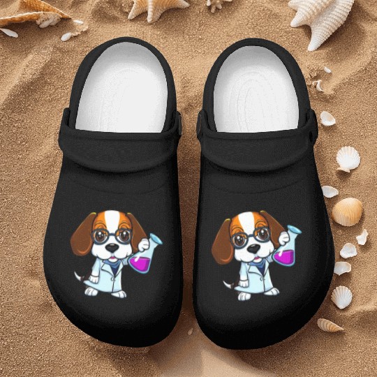 Beagle Puppy - Dexter Nurse Clogs