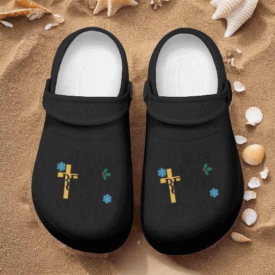 Jesus Is The Reason For The Season Nurse Clogs