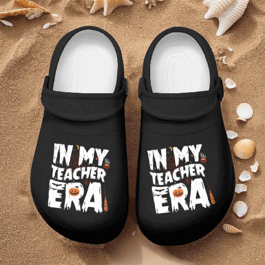 IN MY TEACHER ERA HALLOWEEN Nurse Clogs