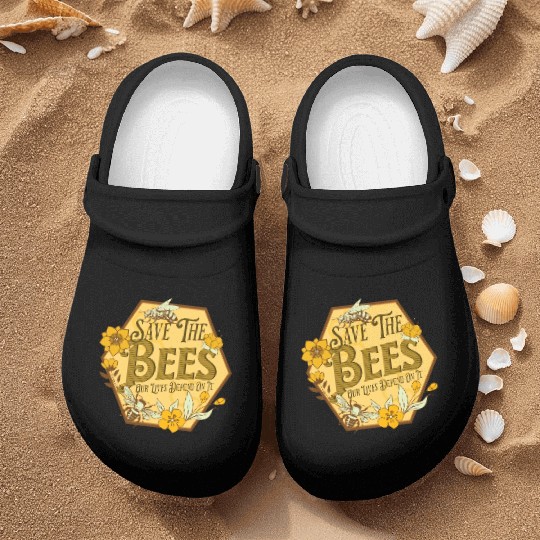 Honey Bee Beekeeping Save The Bees Nurse Clogs