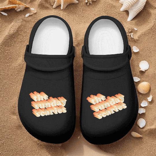 Sunday Scaries Typography Nurse Clogs