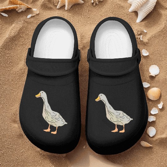 Playful Silly Goose Delight Nurse Clogs