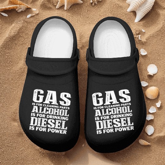 Gas Is For Cleaning Parts Alcohol Drinking Diesel Nurse Clogs