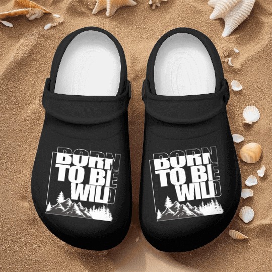 BORN TO BE WILD Nurse Clogs