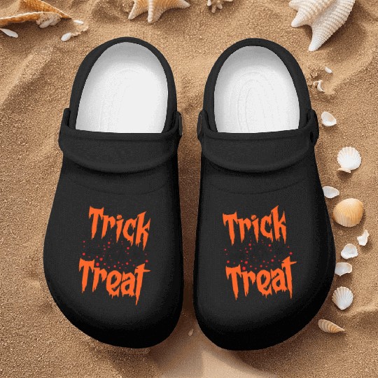 Trick Or Treat Halloween Nurse Clogs Design