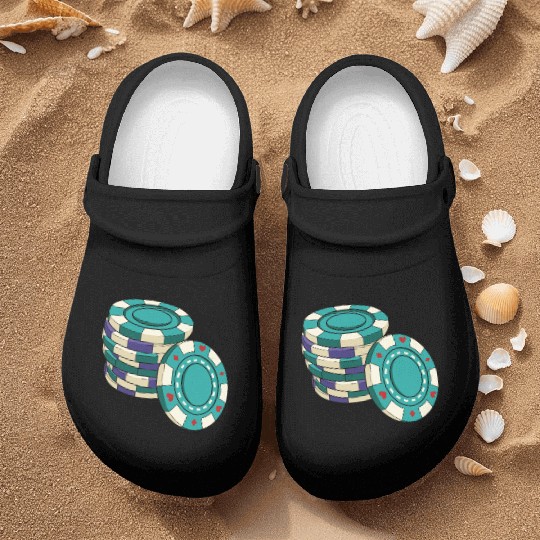 Poker Chips Poker Ace Texas Hold'em Nurse Clogs