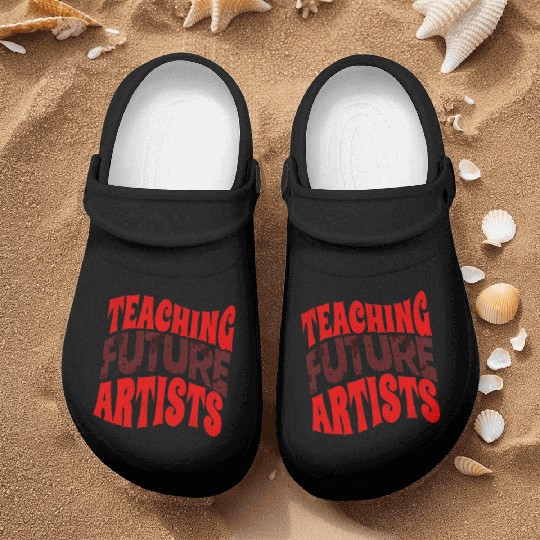 teaching Future Artists Art Teacher Nurse Clogs Nurse Clogs