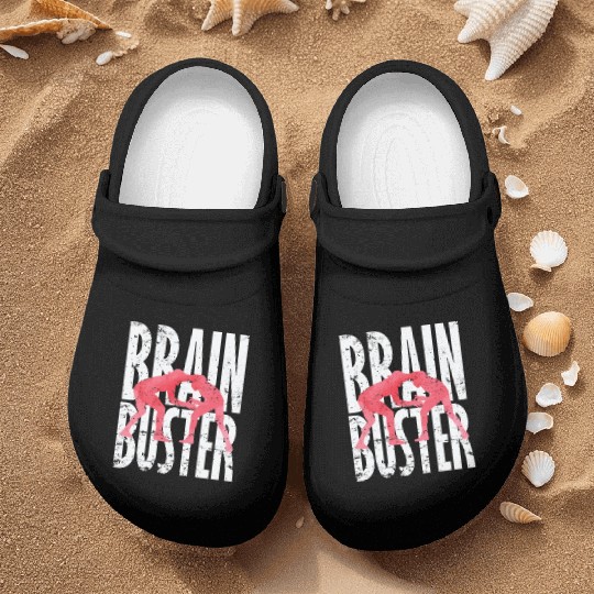 Brain Buster Professional Wrestling Nurse Clogs