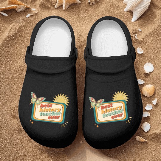 Teacher Appreciation, best history teacher ever Nurse Clogs