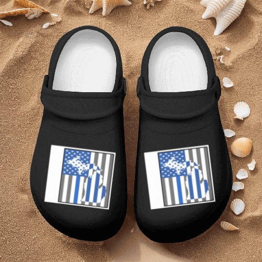 Police Nurse Clogs, Michigan State Police Nurse Clogs, Detroit