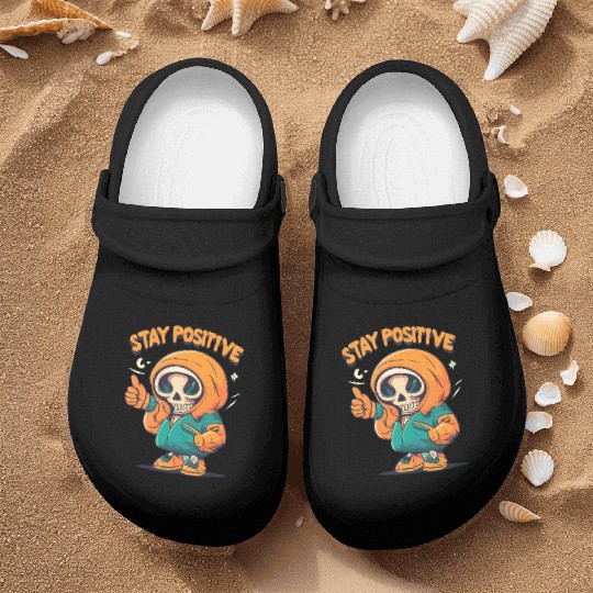Stay Positive Designs Nurse Clogs