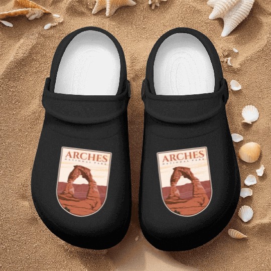 Arches National Park Stickers Nurse Clogs