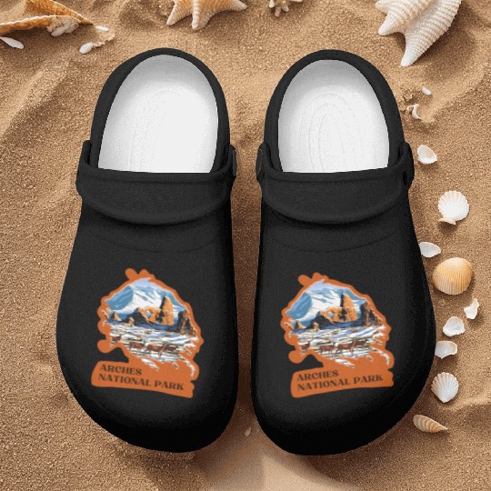 Arches National Park Stickers Nurse Clogs
