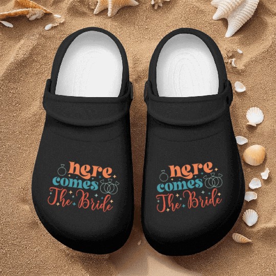 Bride Bachelorette Party Bride Stickers Nurse Clogs
