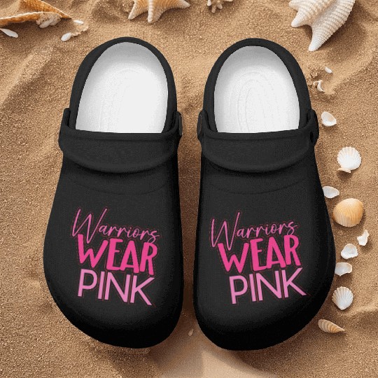 Warriors Wear Pink Nurse Clogs