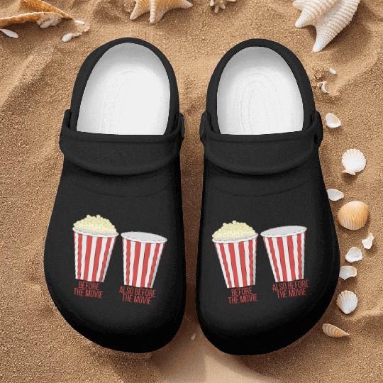 Popcorn at the cinema Nurse Clogs